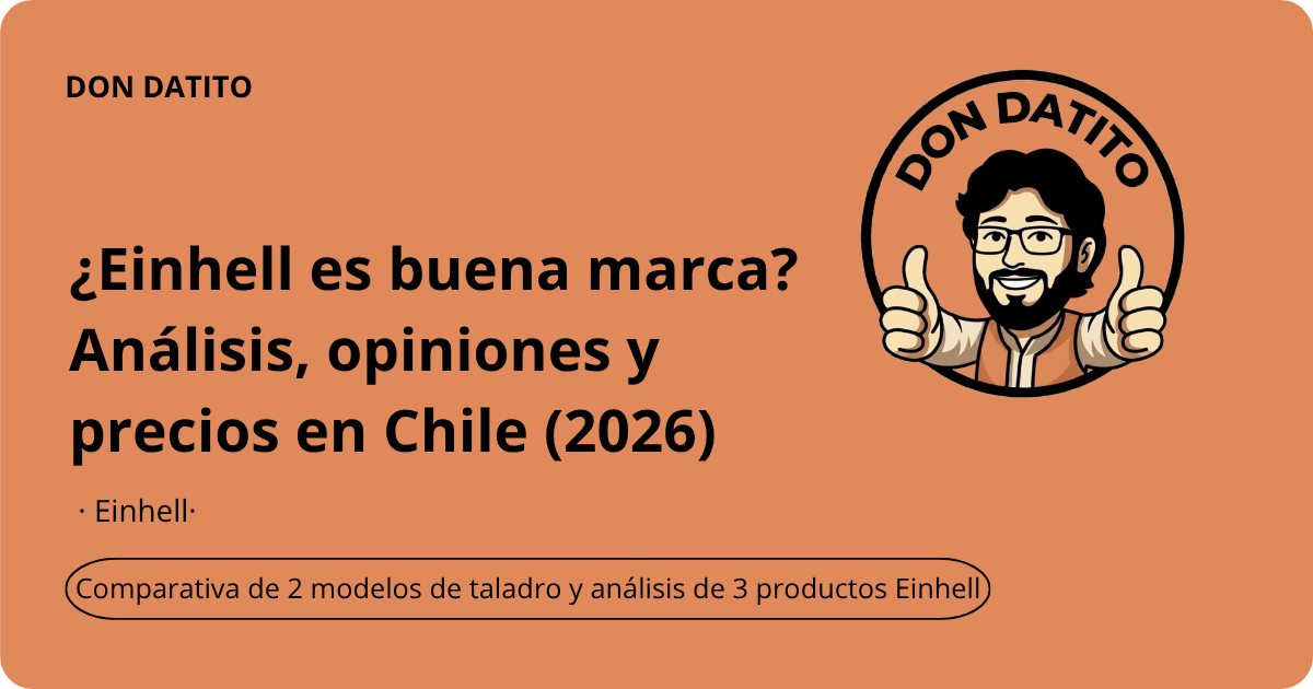 einhell es buena marca: taladro percutor TE-CD 18/2 y catálogo en Chile